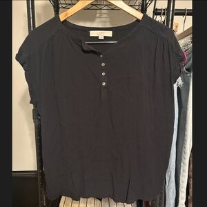 Casual Henley Top